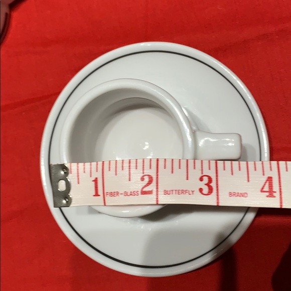 Vintage porcelains Veracruz Brazil espresso 6 set - Picture 5 of 8